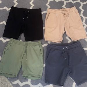 5 pairs asos shorts sz m